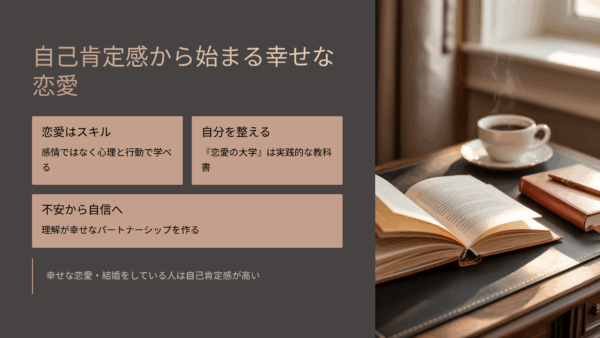 『恋愛の大学』感想レビュー｜恋愛が苦手だった僕が“モテる人の心理と行動”を理解できた理由