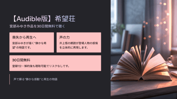 Audibleで“倍返し体験”！たった1日で心が動く『半沢直樹3 ロスジェネの逆襲』の聴き方