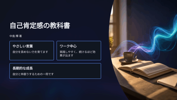 自己肯定感の教科書　中島 輝｜本音レビュー、口コミ調査