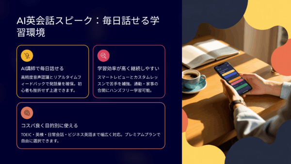 AI英会話スピークの口コミ・評判・レビュー完全ガイド｜効果・料金・使い方を徹底解説